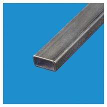 Tube rectangulaire acier 30x15 Epaisseur en mm - 2 mm, Longueur en metre - 1 metre, Sections en mm - 30 x 15 mm