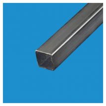 Tube acier carre noir 70 x 70mm Epaisseur en mm - 3 mm, Longueur en metre - 0.5 metre, Sections en mm - 70 x 70 mm