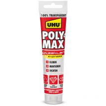 Uhu poly max crystal express 115gr réf. 6310615