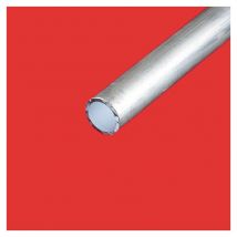Commentfer - Tube aluminium rond 40 mm Epaisseur en mm - 2 mm, Longueur en metre - 4 metres, Sections en mm - 40 mm