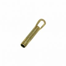 Tube + bague tibelec, laiton, or - Centrale Brico