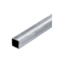 Tube Carré Acier Brut, L.1 m x L.1.6 Cm x H.1.6 Cm