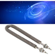 Trimec - Tube chauffant à ailettes en acier inoxydable en forme de u, chauffage rapide, Tube chauffant électrique à ailettes à haute efficacité