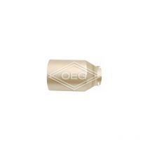 Elco - Tube d'adaptateur diamètre 120 / 76,6 x 190 mm