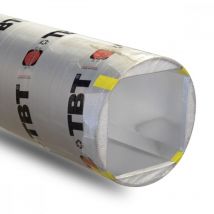 Moncoffrage - Tube de coffrage carton 15 x 15 cm lisse angles coupés long 3,00 ml