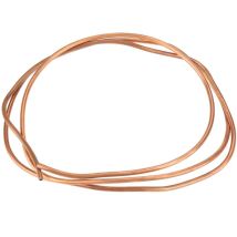 Tube de cuivre souple -2m T2 tuyau de tube de bobine de cuivre souple id 4mm od 5mm épaisseur 0.5mm pour la réfrigération