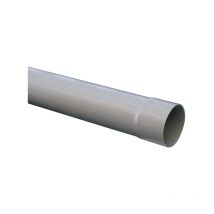 Tube de descente gouttière 25 - Ø80 gris 2m First Plast