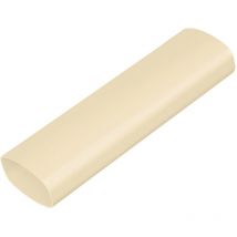 Tube de descente gouttière best - ø oval 92x57 sable 4m First Plast