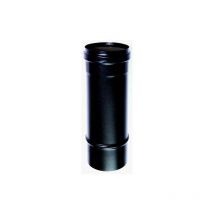 Tube noir Poele a granules emaille 0,5 mt dn 100 cheminee 600 ce Made in Italy