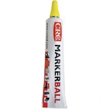 CRC - Marqueur peinture Jaune Marker Ball compatible sur Acier ( Prix pour 1 )