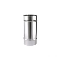 Tube de raccordement - longueur 330cm - modèle tyral - inox 304 - Ø125 Joncoux