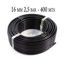 Tuyau arrosage 16mm pe-ld 400 m - pn 2,5 - Tuyau d'arrosage - Tuyau en plastique - Noir sans compte-gouttes