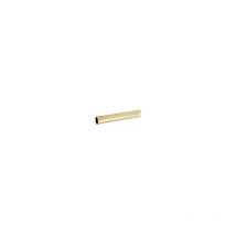 Cuivrinox - Tube droit ø40 - Longueur : 1000 mm - Matériau : Laiton poli
