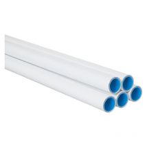 Uponor - Uni Pipe plus blanc s Ø20mm x 2,25mm, longueur 3m, Cond. 17 Pièces