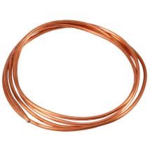 Tube en cuivre - Tuyau de tube en cuivre souple od 4 mm x id 3 mm pour la plomberie de réfrigération (2 m)