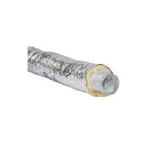 Banyo - Tube flexbile aluminium isolé NW200, longueur 6m, épaisseur d'isolation 25mm