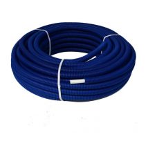 Tube fluxo gainé bleu Ø20 en couronne de 50ml