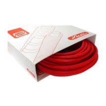 Tube fluxo gainé rouge Ø26 en couronne de 50ml