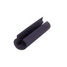 Blanc Habitat - tube isolant insultube pre-fendu et pre-colle elastomere noir M1