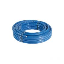 Comisa - Tube multicouche métal rouleau 20x2mm avec isolation bleu 6mm, ue 50m