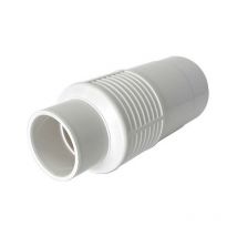 Suinga - Tube mural ø 90 mm pour buses en plastique pvc, blanc