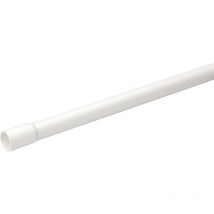 Tube conduit rigide tulipé PVC blanc D.20mm/3m Schneider IMT56620