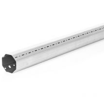 Tubo octogonal para persiana enrollable. Lg 1.5m - Diam.40mm - Recutable