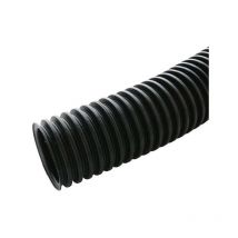 Tube ondulé en PA6 26mm noir fermé (25.8x31,2mm)