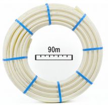 Tube per pex nu Diam16 x 1,5 - couronne 90m Blanc