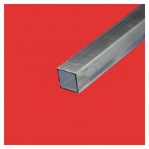 Commentfer - Tube carre aluminium 50x50mm Epaisseur en mm - 2 mm, Longueur en metre - 3 metres, Sections en mm - 50 x 50 mm