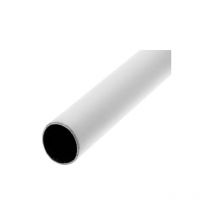 Tube pour penderie, diamètre 16 mm, longueur 180cm, blanc
