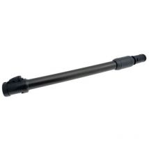 Tube télescopique pour brosse, embout à encoche