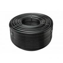 Tuberia de gotero medida : 16 mm ( sin goteros) rollo 25 metros extra calidad