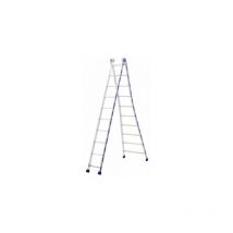 Escalera convertible platino 2 planos - tubesca - 2m04/3m48 - 02442607