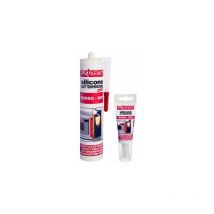 Tubetto laminato silicone 60 ml. rosso, alta temperatura picco 300° .