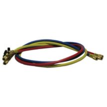 Tubi Flessibili 1500 Mm Attacchi In Linea Con Valvola A Sfera 5/16" Blu Marie