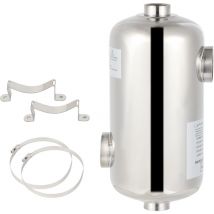 Tubiaz - Chauffage de la piscine Echangeur de chaleur piscine Chauffe-piscine 28KW Acier inoxydable