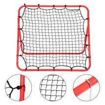 Filet de rebond de football 1x1 m Angle Reglable pour Entrainement Football pour Enfants Adolescents - Tubiaz