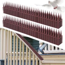 Pigeon Répulsif Oiseau écureuils et petits animaux Facile à contrôle des oiseaux à l'intérieur et à l'extérieur 36 pièces - Tubiaz