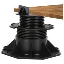 Plot réglable 60-140mm Plot lambourde reglable, Plot terrasse bois ou composite, 10 pieces - Tubiaz