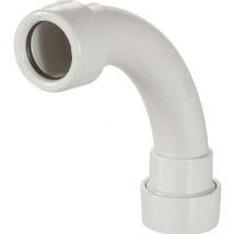 Tanche coude à 90 degrés diamètre 32mm gris 2pcs - bcvt00032gs - Tubifor