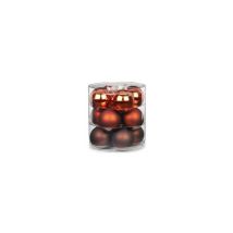Palle In Vetro Marrone D 8 Cm Confezione 12 Pezzi