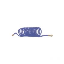 Sam Outillage - Tubo a spirale sam in poliuretano 6 m - Tubo 8 x 12 mm - Raccordo maschio 1/4 - 19015-100'