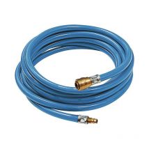 Set tubi flessibili per aria compressa in pvc morbido di 9mm de 14,5mm L.10m sgancio rapido cl. dn 7.2