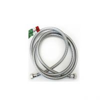 Tubo Carico Lavatrice lavastoviglie cm 250 3/4 ff trecciato inox Made in Italy.
