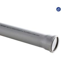 Wavin - Tubo 1 Bicchiere Ad Innesto In Pp Con Guarnizione Serie Ed Tech Ø32 Mt 2