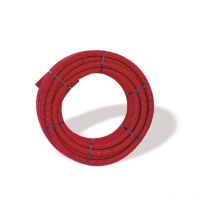 Tubo corrugato Colorato Rosso Viola e Bianco, Flessibile Flex Cavi Elettrici Rosso