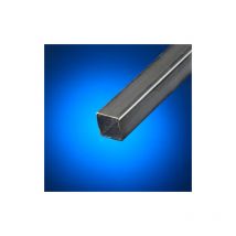 Tubo cuadrado acero negro 50x50 mm Largo en metros: 3 metros - Grosor: 2 mm