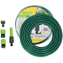 Tubo da irrigazione 15 m con adattatori