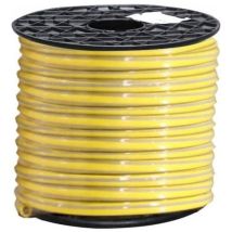 Tubo Armadillo Kink Kong 3/4' m 50,0 – Composito a base di tecnopolimeri – Estensibile fino al 10% – Colore giallo con banda grigia – IDROEASY